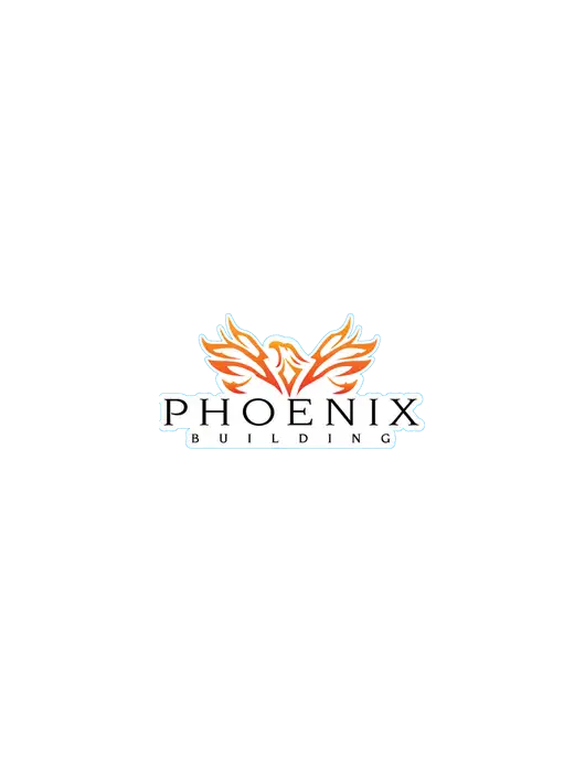 Phoenix Building Small Decal (4.5"w)