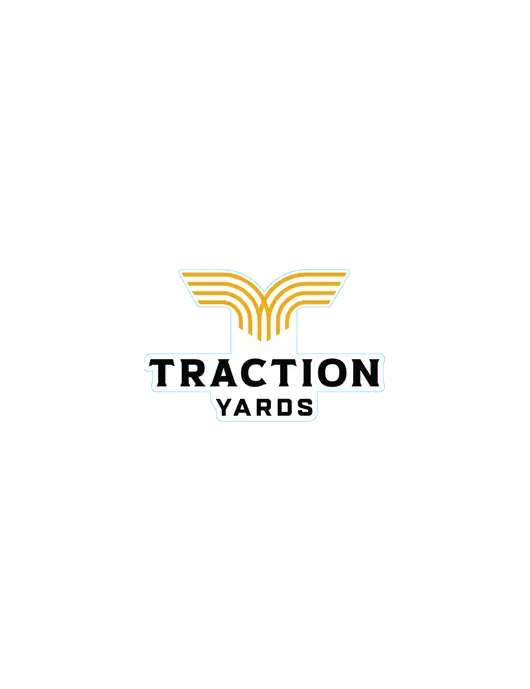 Traction Yards Small Decal (4.5"w)